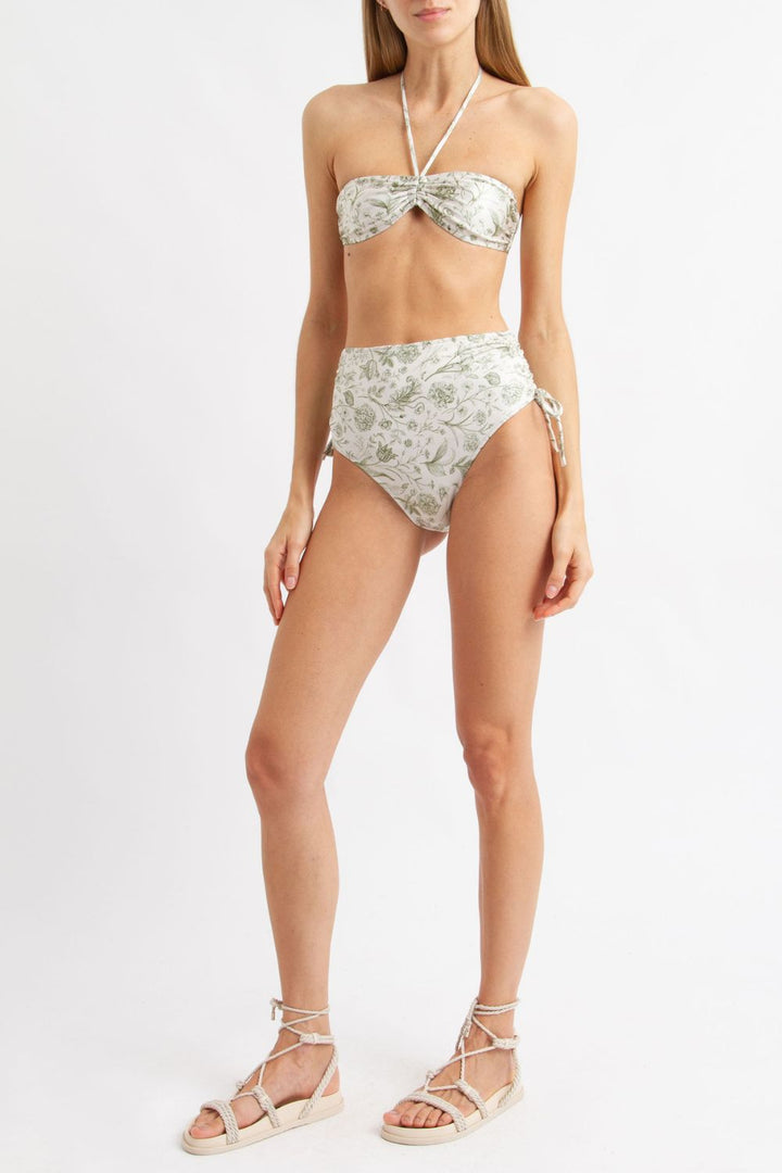 Biquíni Hot Pant Laço Toile de Fleur