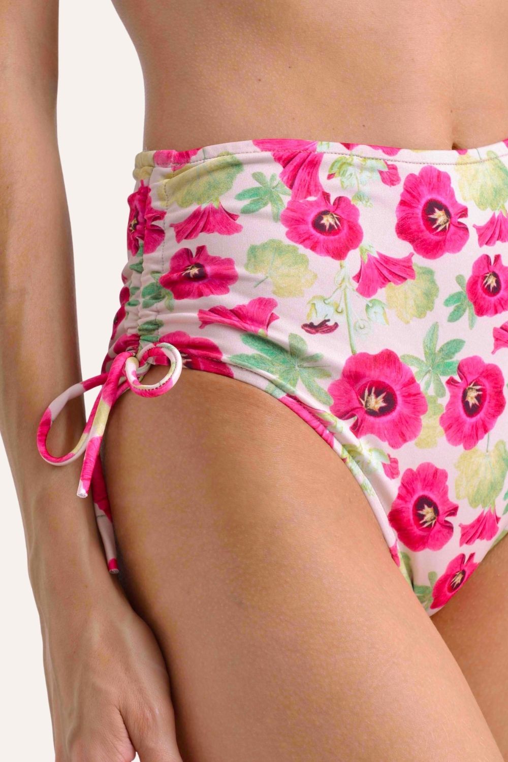 Biquíni Hot Pant Laço Hibisco