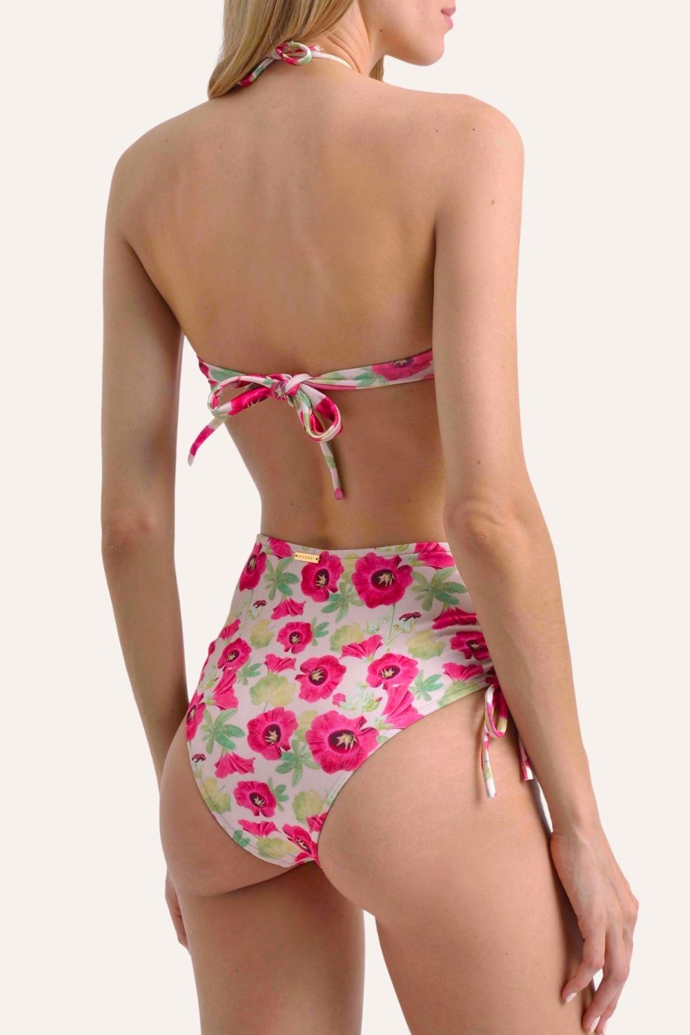 Biquíni Hot Pant Laço Hibisco