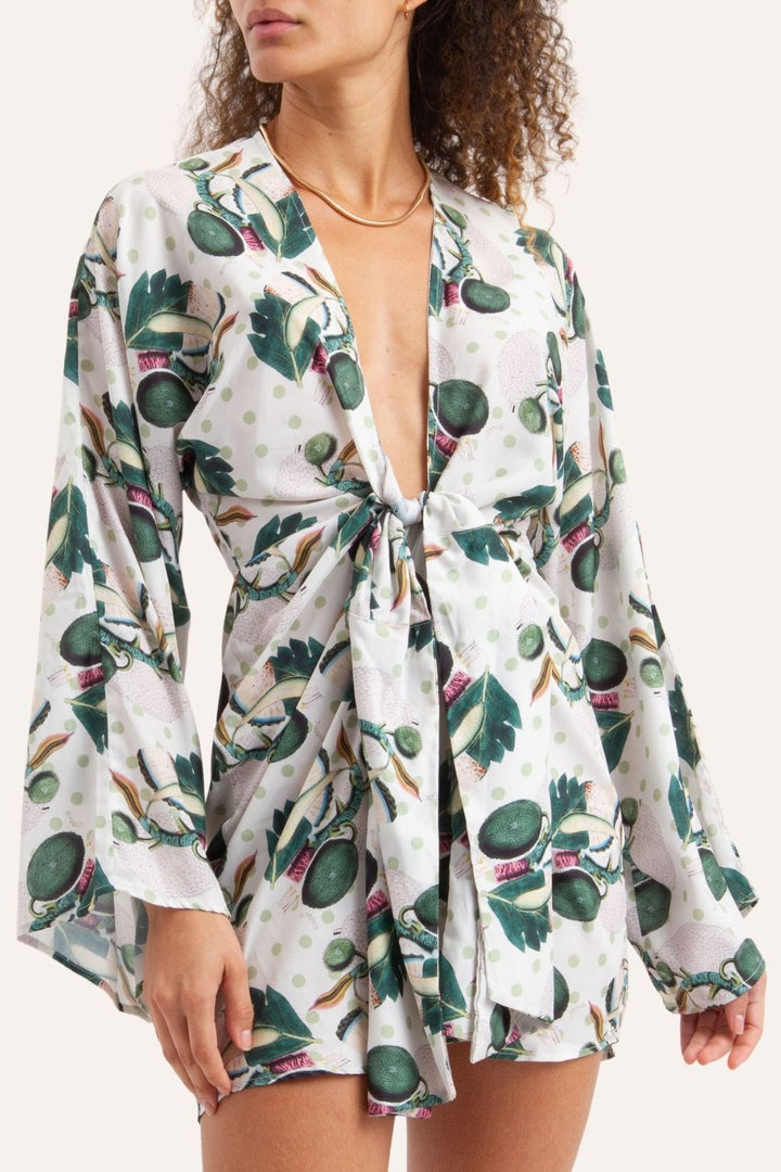 Vestido Kimono Jacquier